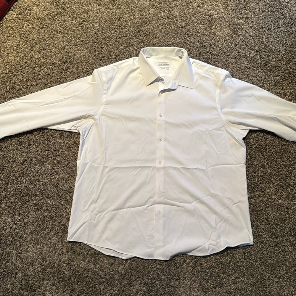 J.M. Haggar Classic Fit Performance Dress Shirt